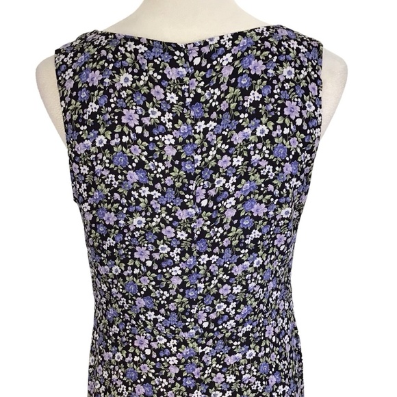 Rabbit Rabbit Rabbit Designs Vintage Floral Sleeveless Maxi Dress - Picture 8 of 12